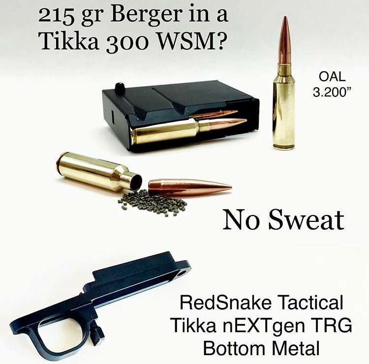 Solution for Extending OAL for Tikka WSM Rifles