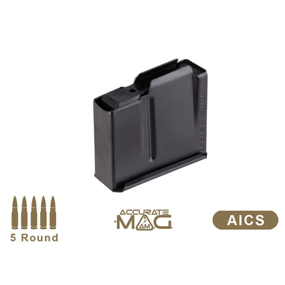 Short Action AICS 6.5 Creedmoor 5 Round Magazine