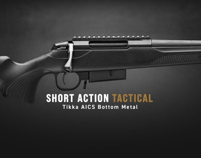 Tikka Short Action AICS Tactical Bottom Metal