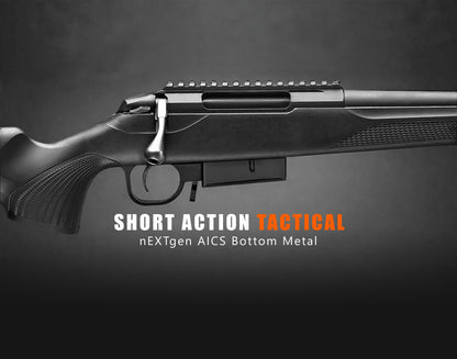 Tikka Short Action AICS Tactical Bottom Metal